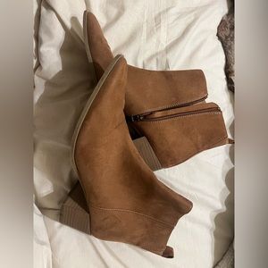 Brown ankle boots